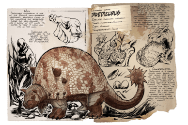 ark survival evolved game doedicurus