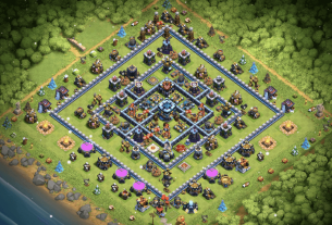 clash of clans coc th 13 trophy base