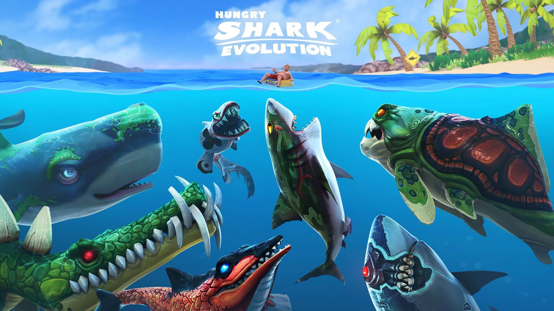 hungry shark evolution vs world review