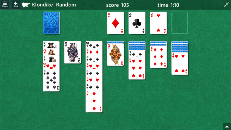 simple solitaire setting