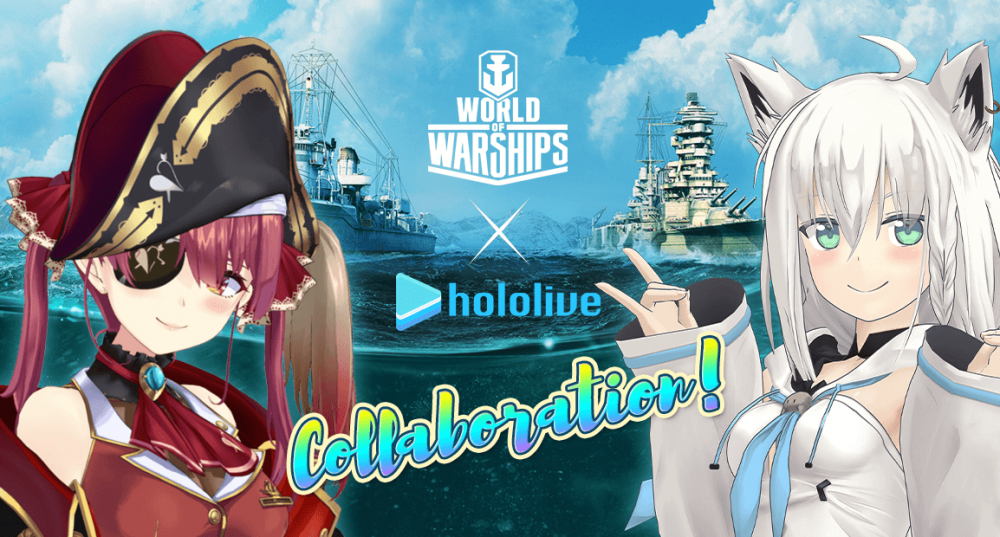 World of Warships x Hololive Collab Event Starts Now Play PC Games