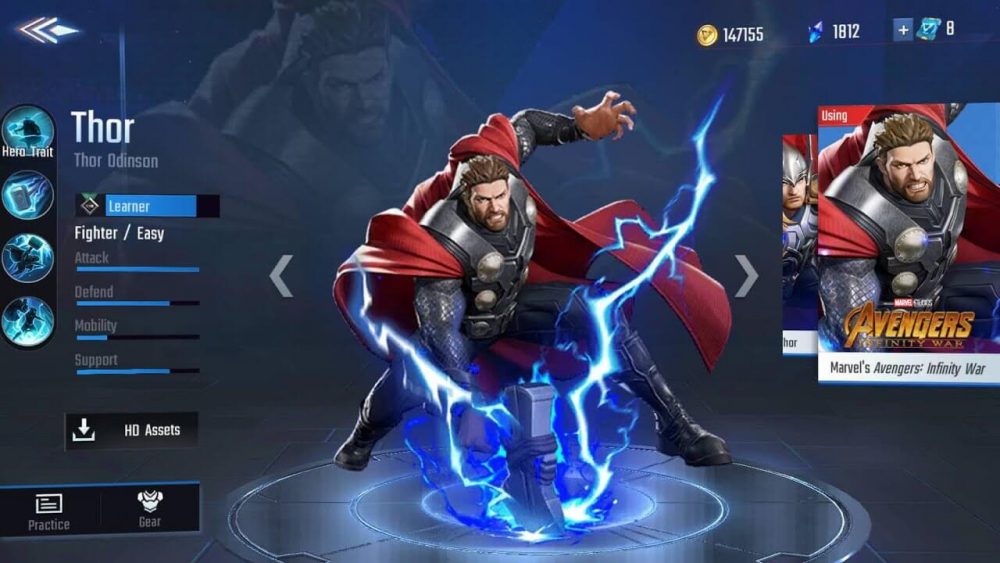 Thor_Marvel_Super_War_Character
