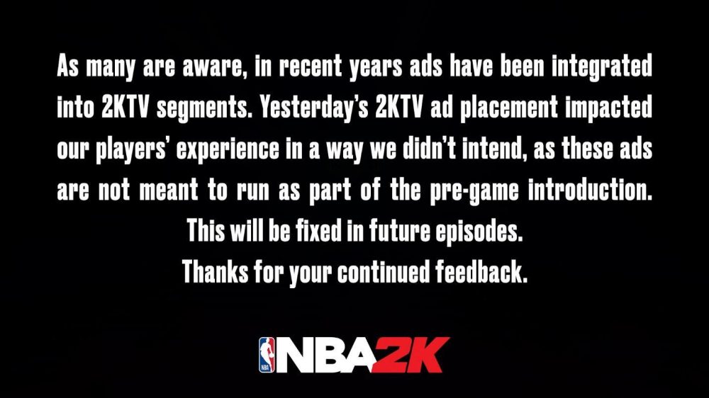 NBA2k ads
