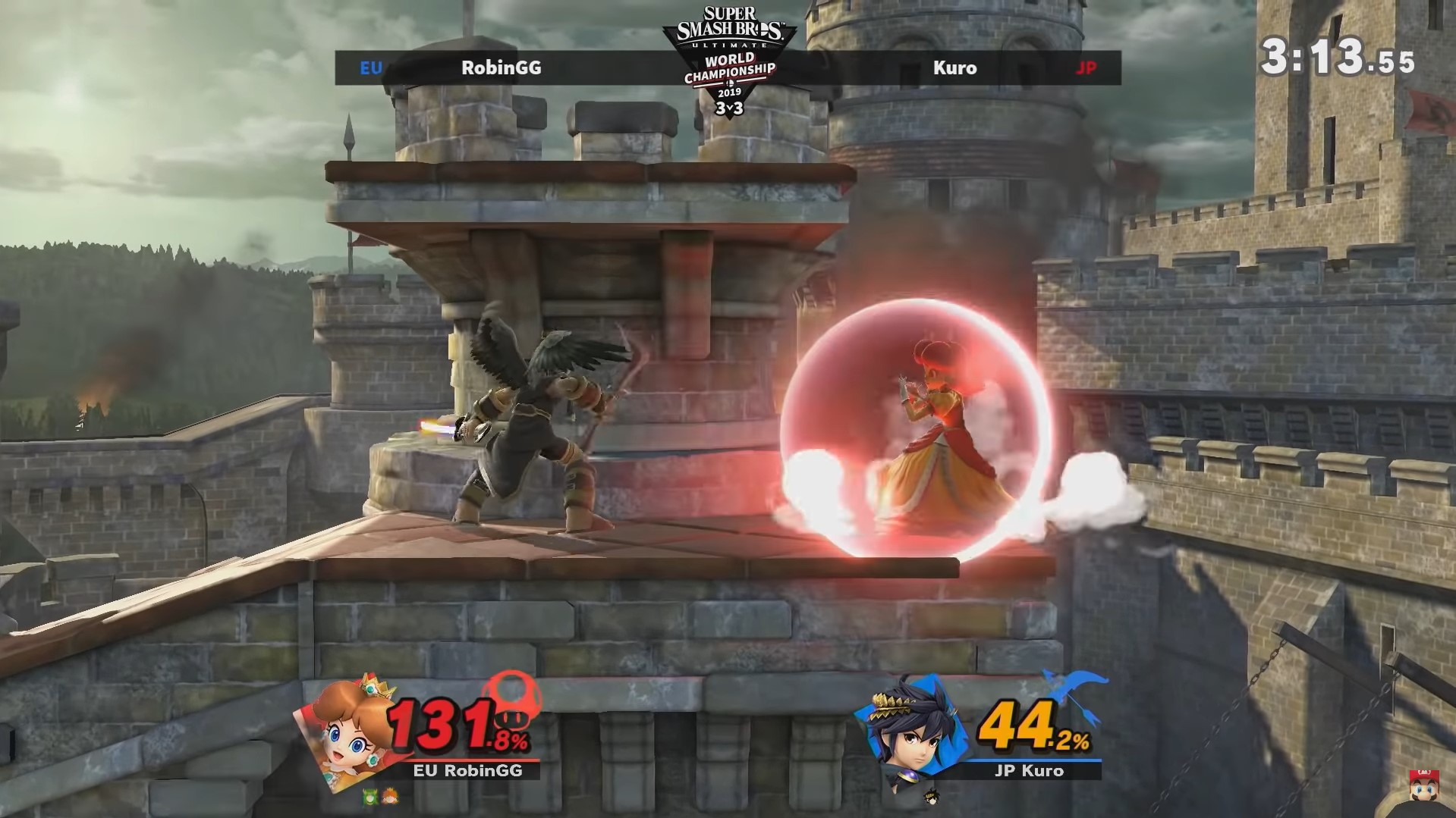 Super Smash Brothers fighting