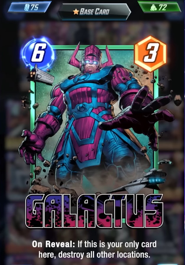 Marvel Snap Galactus
