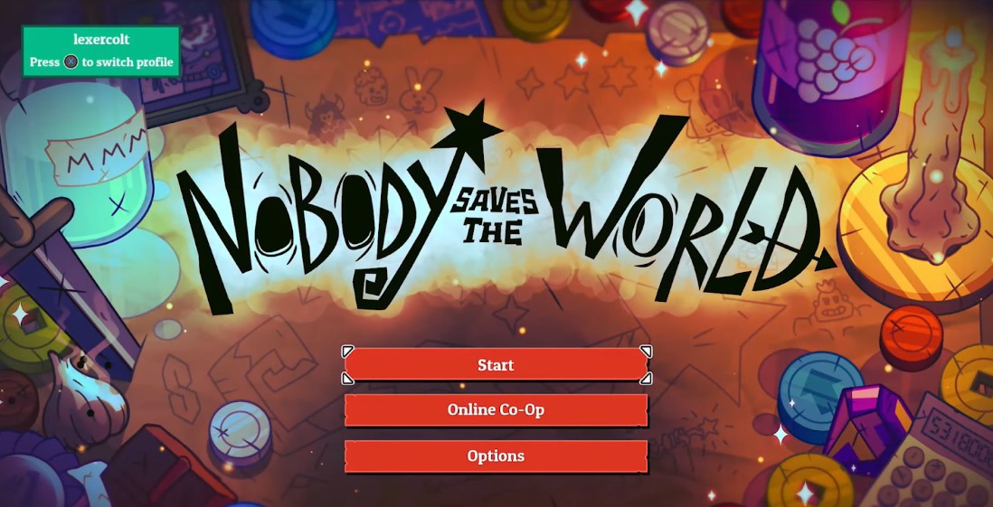 Nobody saves the world game