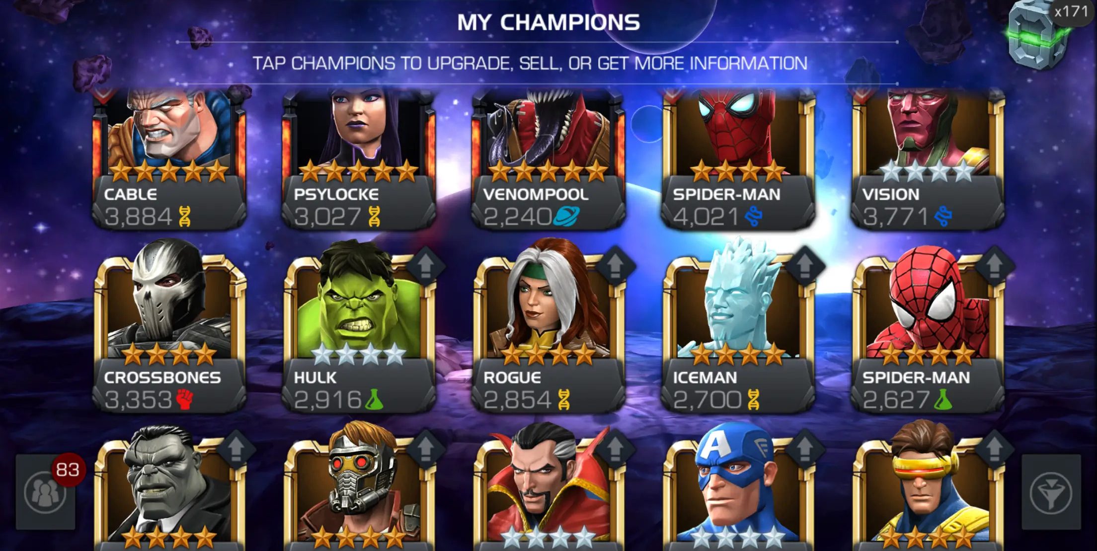 Marvel Contest Champions Mastery Guide